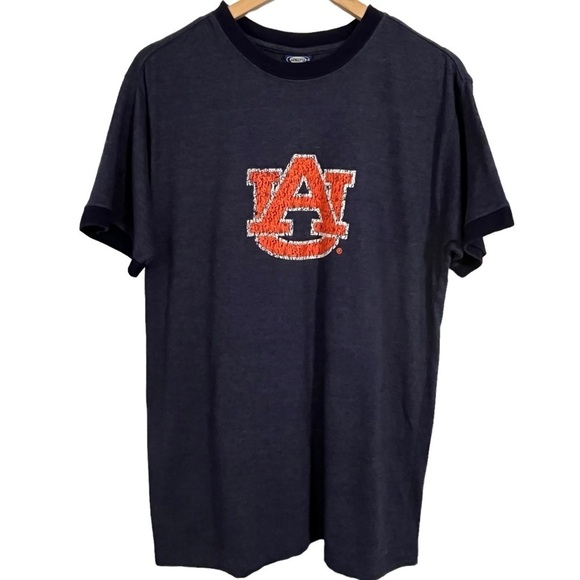 Auburn University Ringer T-Shirt Size Large - Picture 1 of 7